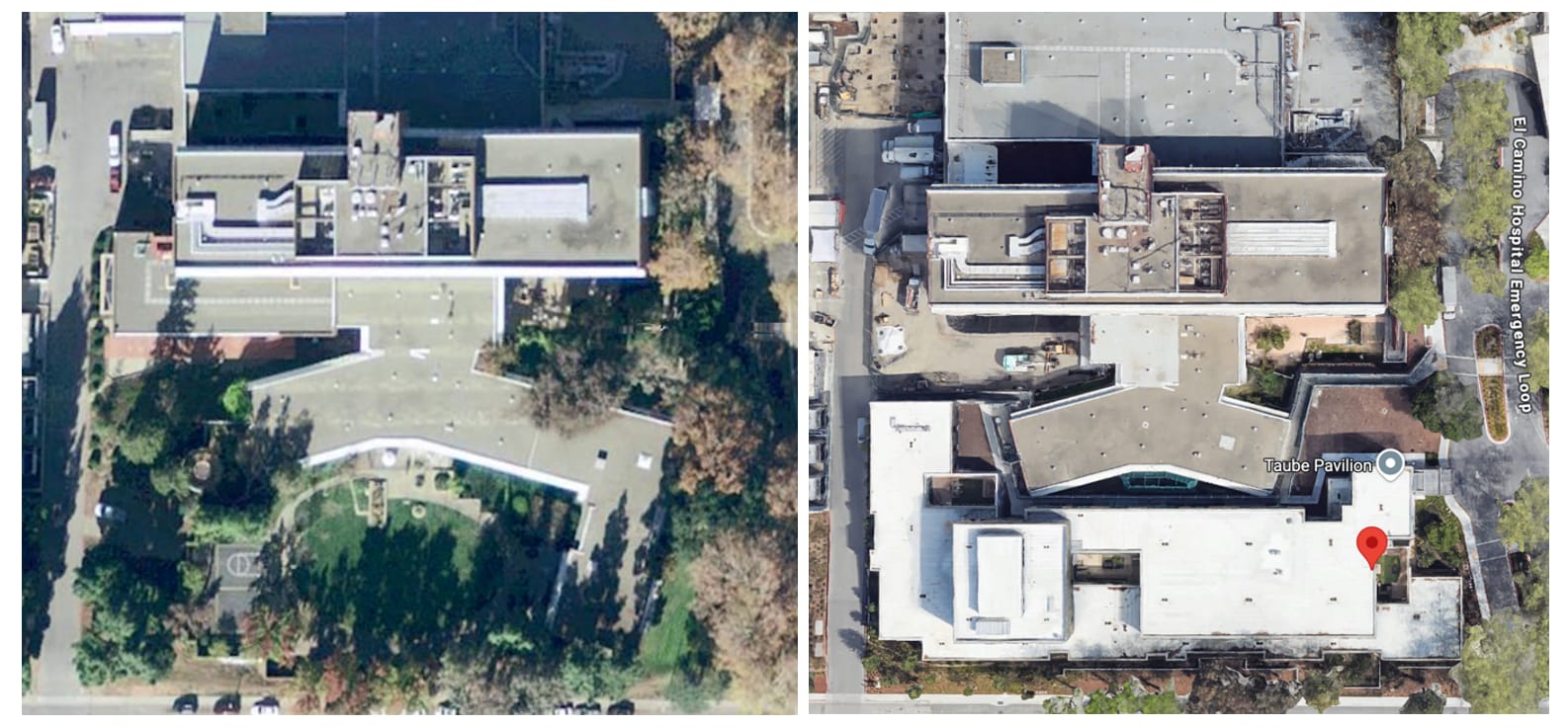 El Camino Hospital before and after